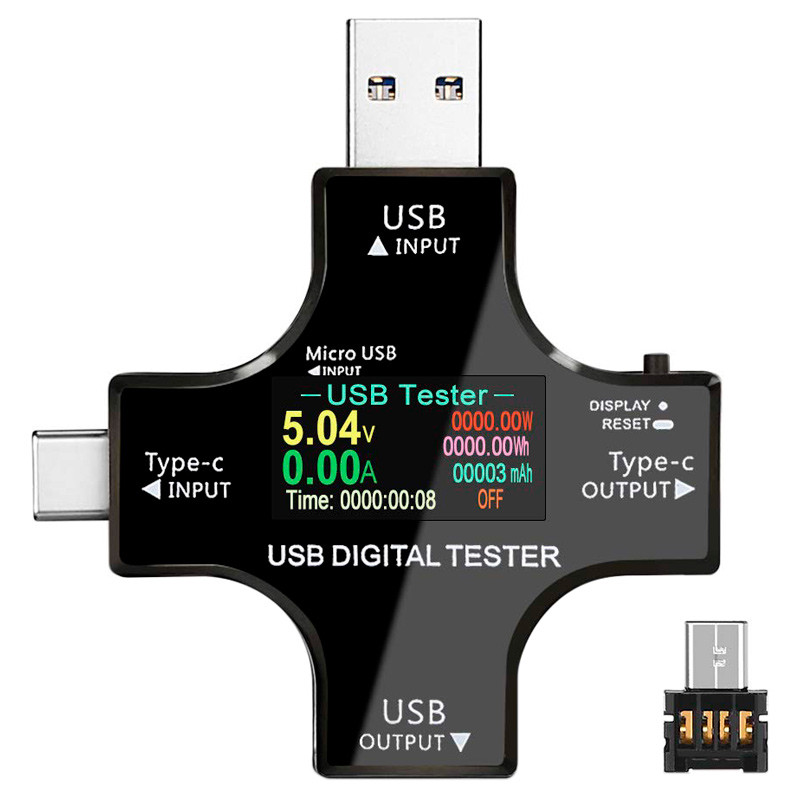 تستر Electop 5A PD QC3.0 USB