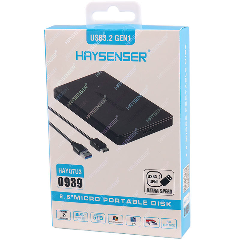باکس هارد Haysenser HAYQ7U3 0939 USB3.2 HDD/SSD