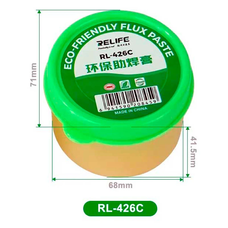 خمیر فلکس کاسه ای Relife RL-426C 80g