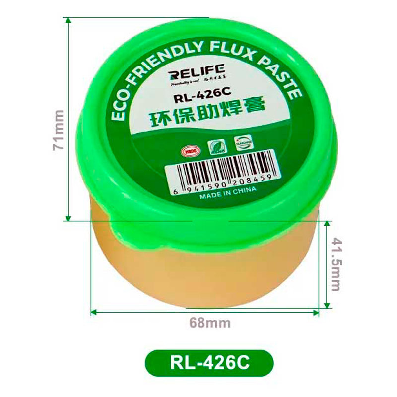 خمیر فلکس کاسه ای Relife RL-426C 80g