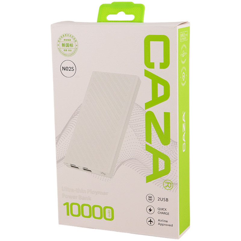 پاوربانک فست شارژ ۱۰۰۰۰ کی زا Caza N02s 10.5W