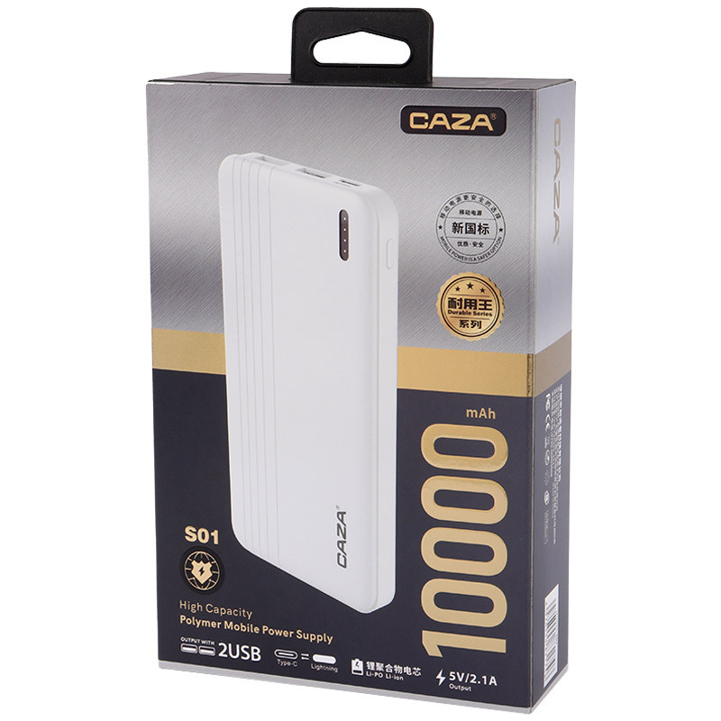 پاوربانک 10000 کی زا Caza S0110.5W