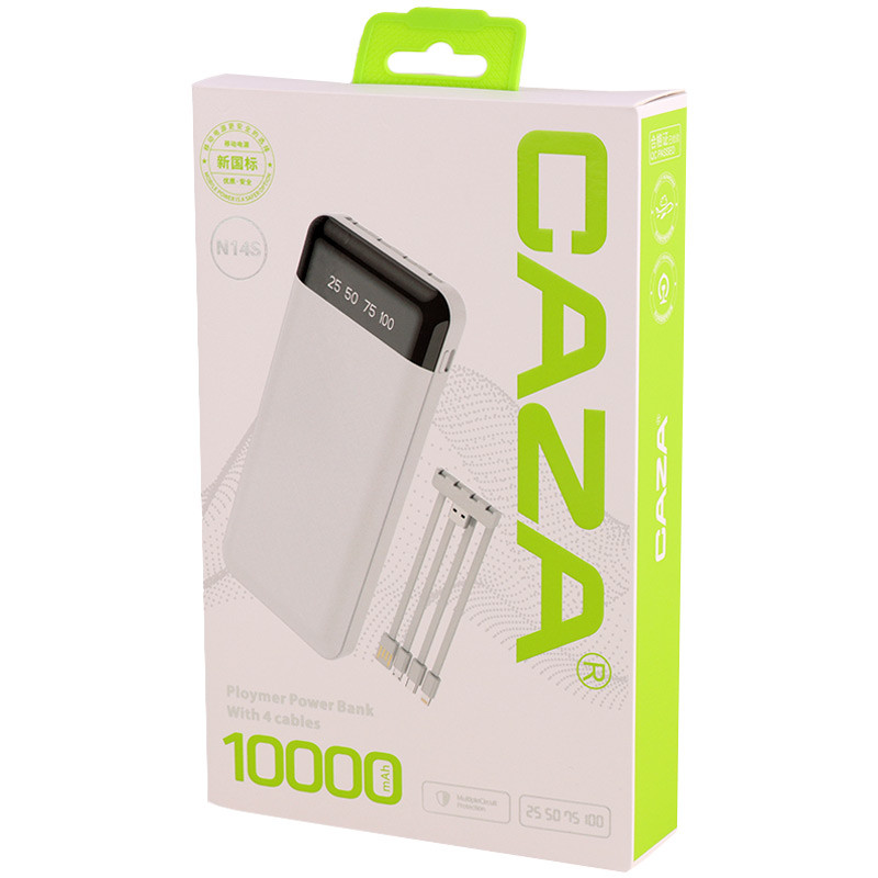 پاوربانک 10000 کی زا Caza N14S 10.5W