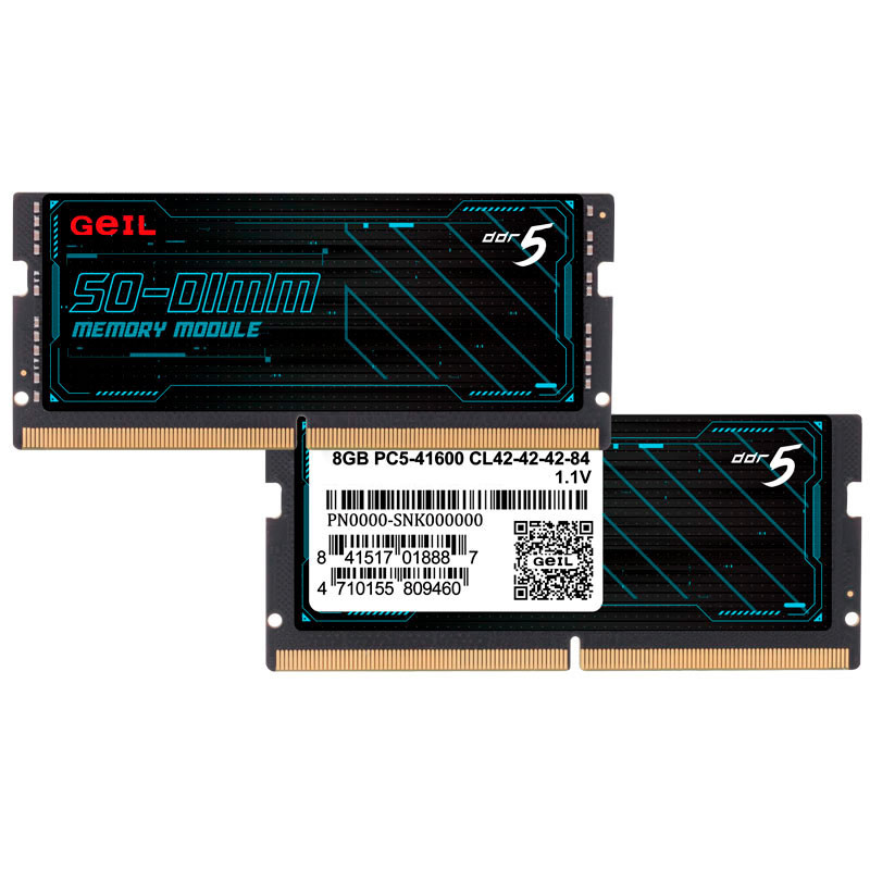 رم لپ تاپ Geil GS58GB5200C42SC DDR5 8GB 5200MHz CL42