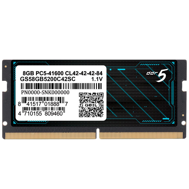 رم لپ تاپ Geil GS58GB5200C42SC DDR5 8GB 5200MHz CL42