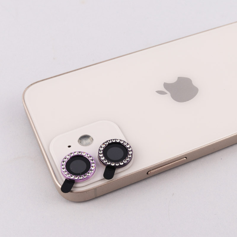 محافظ لنز رینگی نگین دار iPhone 11 / 11 Pro / 11 Pro Max / 12 / 12 Mini