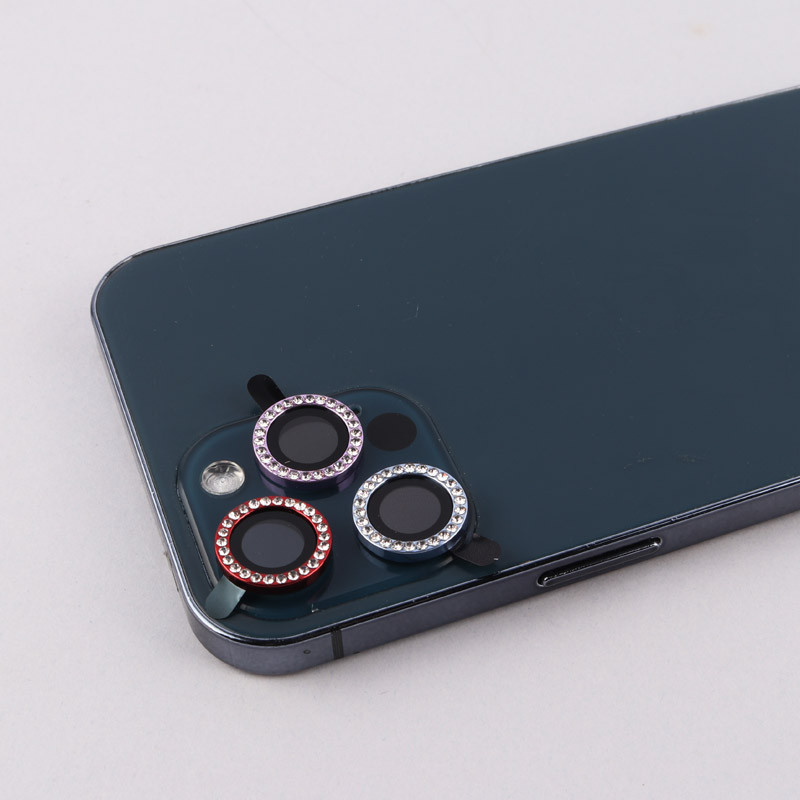 محافظ لنز رینگی نگین دار iPhone 12 Pro Max