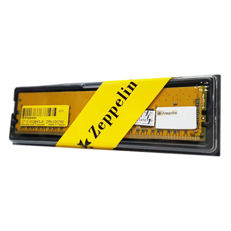 رم کامپیوتر Zeppelin DDR4 8GB 3200MHz CL18 Single