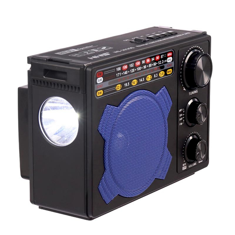 رادیو اسپیکر بلوتوثی رم و فلش خور خورشیدی NNS NS-2035S