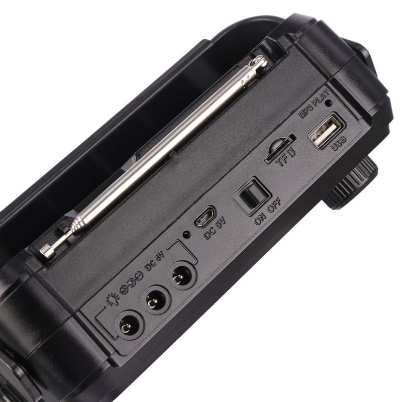 رادیو اسپیکر بلوتوثی رم و فلش خور خورشیدی NNS NS-8033LS