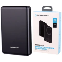 پاور بانک بی سیم فست شارژ 10000 پاورولوجی Powerology PPBCHA34 PD 20W