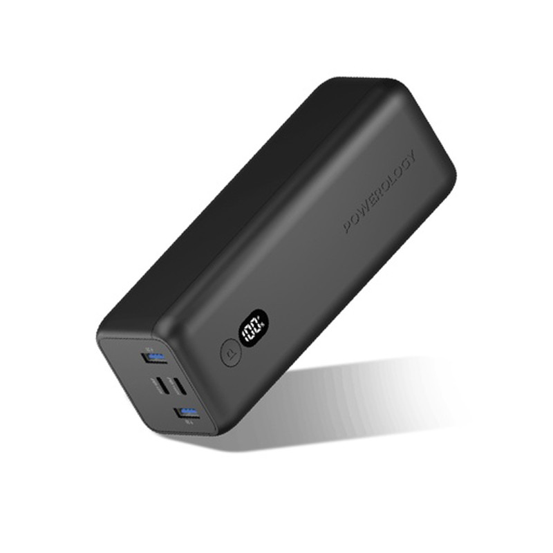 پاور بانک فست شارژ 30000 پاورولوجی Powerology PPBCHA20 QC3.0 PD 100W
