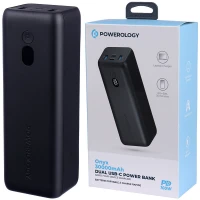 پاور بانک فست شارژ 30000 پاورولوجی Powerology PPBCHA20 QC3.0 PD 100W