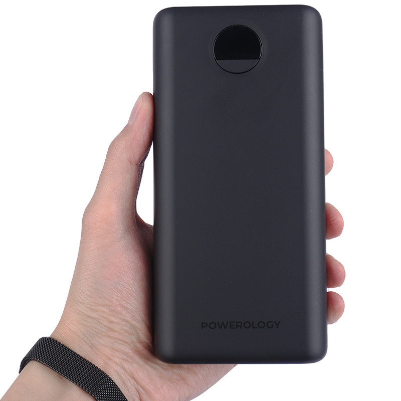 پاور بانک فست شارژ 30000 پاورولوجی Powerology PPBCHA07-BK QC3.0 PD 45W
