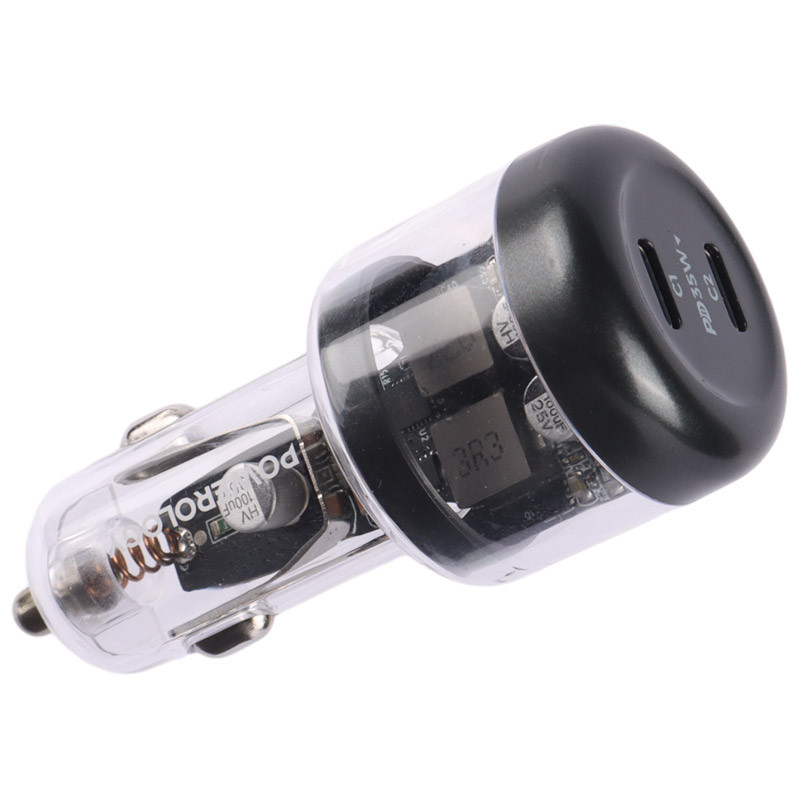 شارژر فندکی فست شارژ Powerology PCCSR011 PD 3A 35W