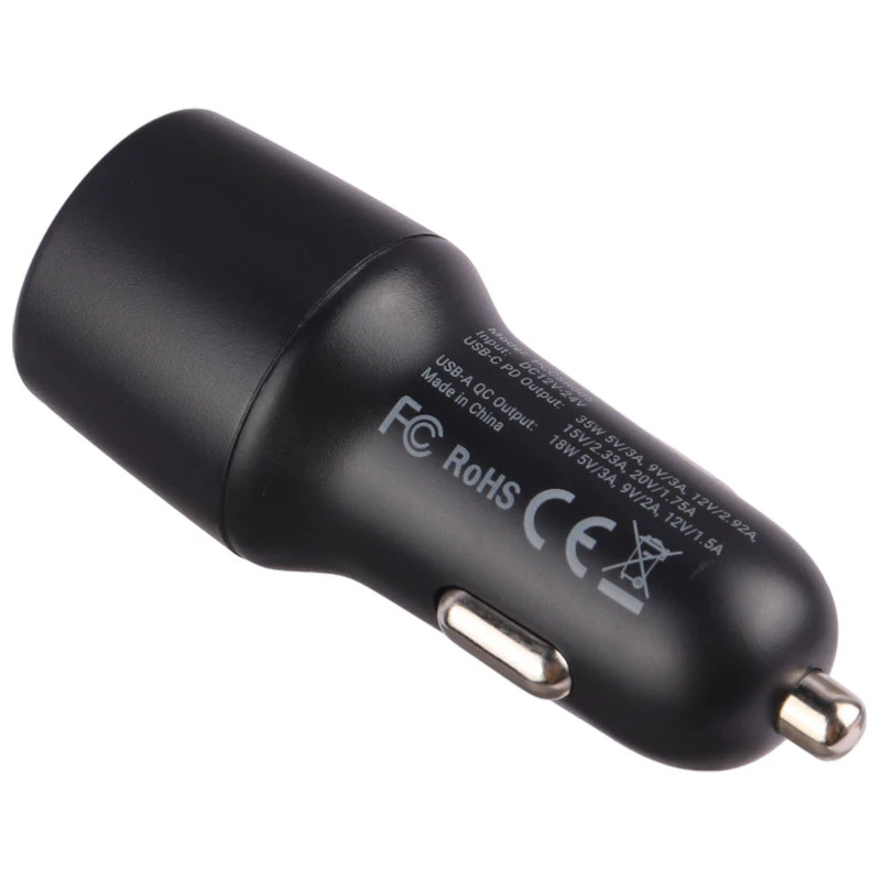 شارژر فندکی فست شارژ Powerology PCCSR005 QC3.0 PD 3A 35W
