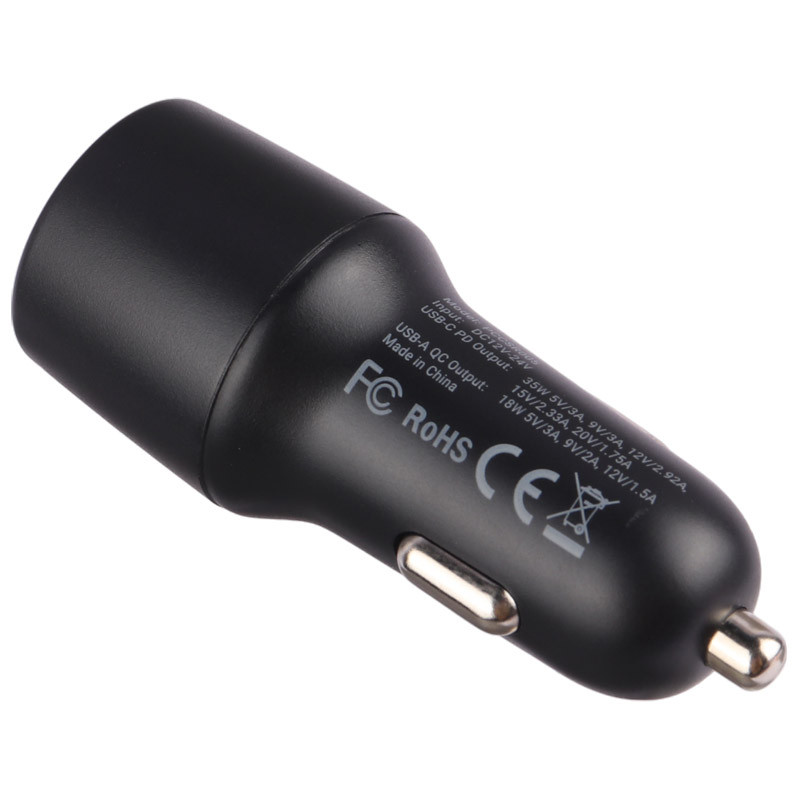 شارژر فندکی فست شارژ Powerology PCCSR005 QC3.0 PD 3A 35W