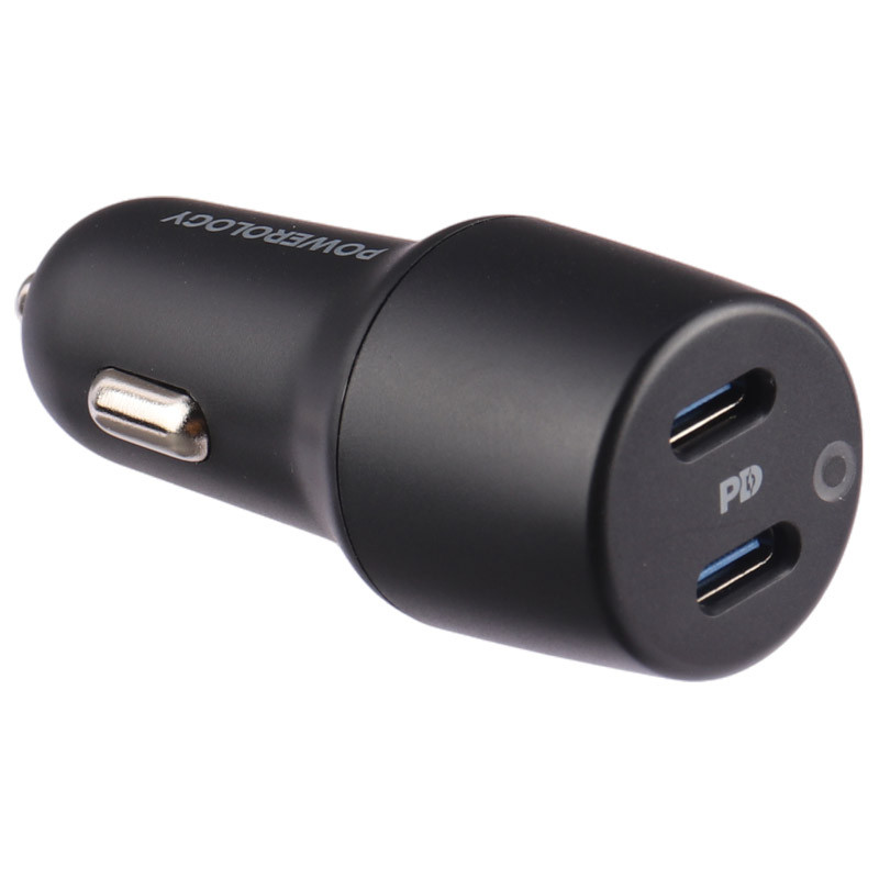 شارژر فندکی فست شارژ Powerology PCCSR006 PD 3A 35W