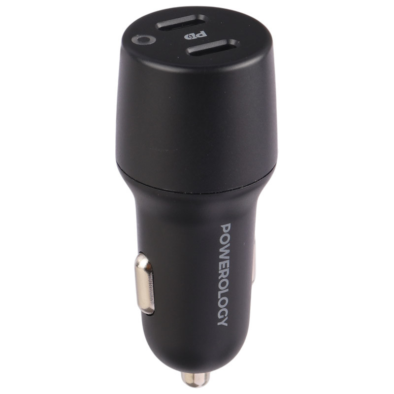 شارژر فندکی فست شارژ Powerology PCCSR006 PD 3A 35W