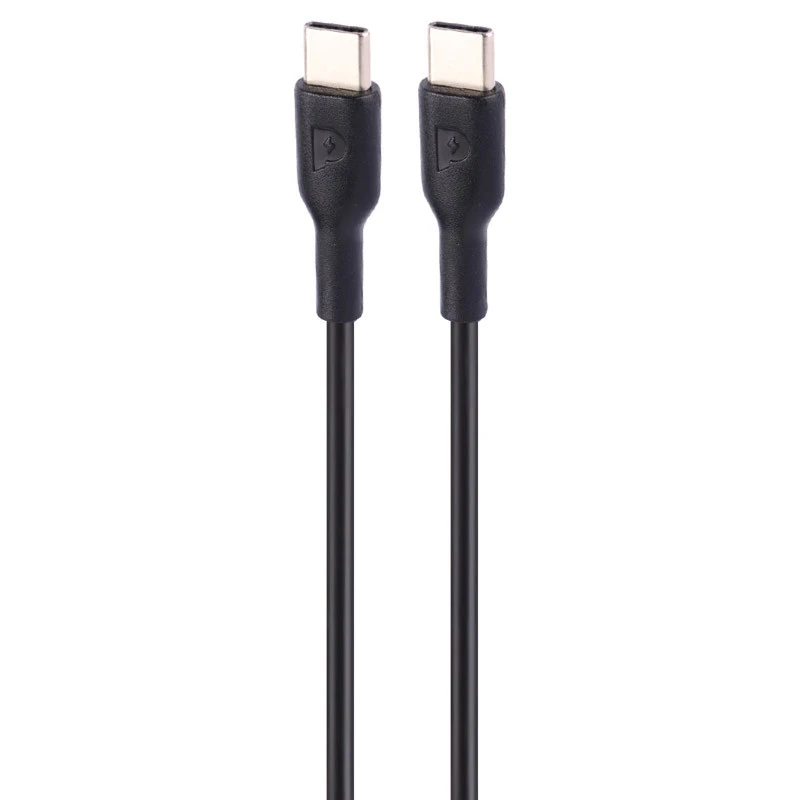 شارژر دیواری 45 وات پاورولوجی PWCUQC004-C QC3.0 PD 3A + کابل تبدیل تایپ سی