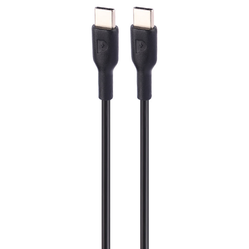 شارژر دیواری 45 وات پاورولوجی PWCUQC004-C QC3.0 PD 3A + کابل تبدیل تایپ سی