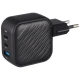 کلگی فست شارژ Powerology PWCUQC019 3Port QC3.0 PD 3A 65W