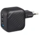 کلگی فست شارژ Powerology PWCUQC019 3Port QC3.0 PD 3A 65W
