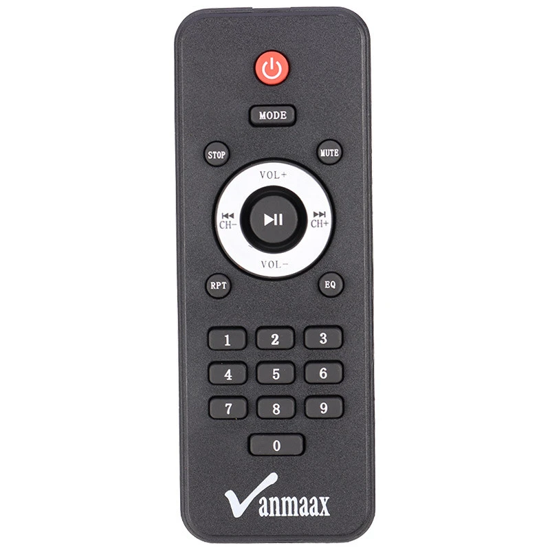 اسپیکر چمدانی بلوتوثی رم و فلش خور Vanmaax MAX-400 + میکروفون و ریموت کنترل