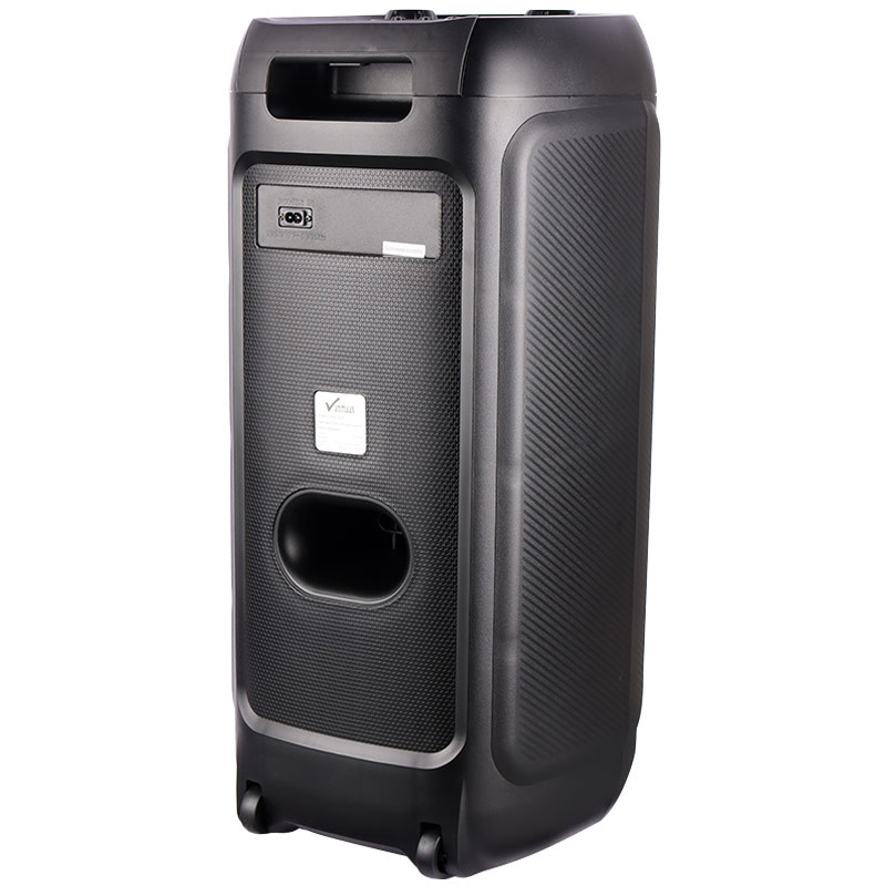 اسپیکر چمدانی بلوتوثی رم و فلش خور Vanmaax MAX-1015 + میکروفون و ریموت کنترل