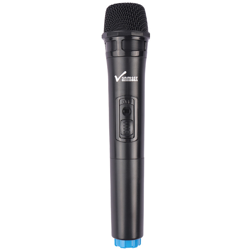 اسپیکر چمدانی بلوتوثی رم و فلش خور Vanmaax MAX-1015 + میکروفون و ریموت کنترل