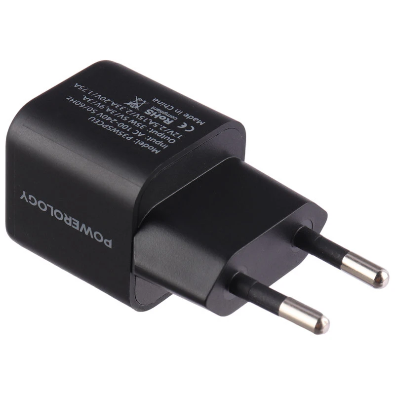 کلگی فست شارژ Powerology P35WSPCEU GaN 3A PD 35W