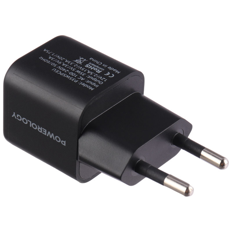 کلگی فست شارژ Powerology P35WSPCEU GaN 3A PD 35W