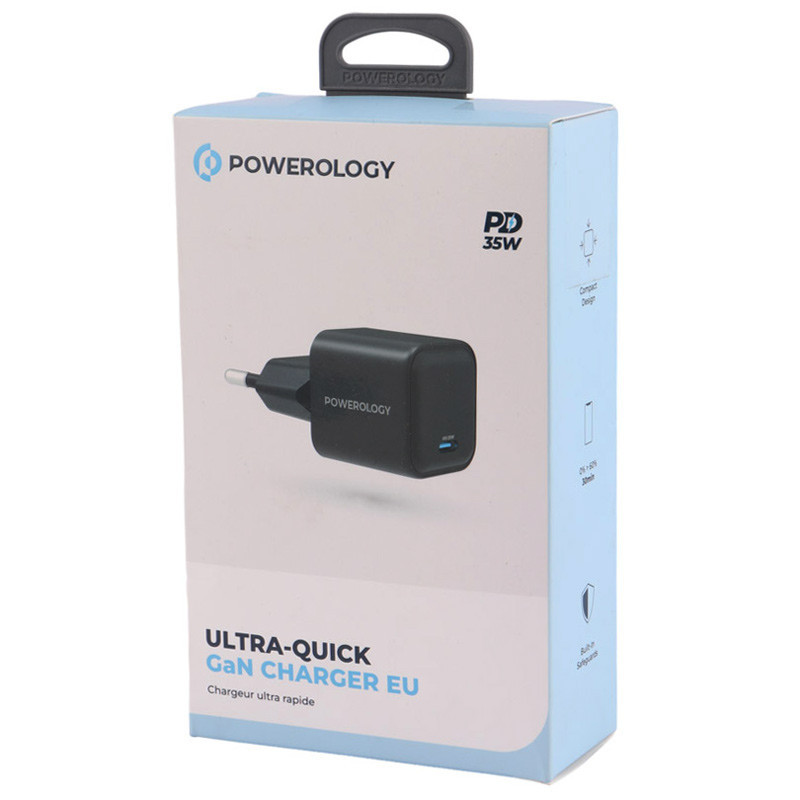 کلگی فست شارژ Powerology P35WSPCEU GaN 3A PD 35W