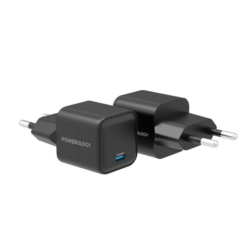 کلگی فست شارژ Powerology P35WSPCEU GaN 3A PD 35W