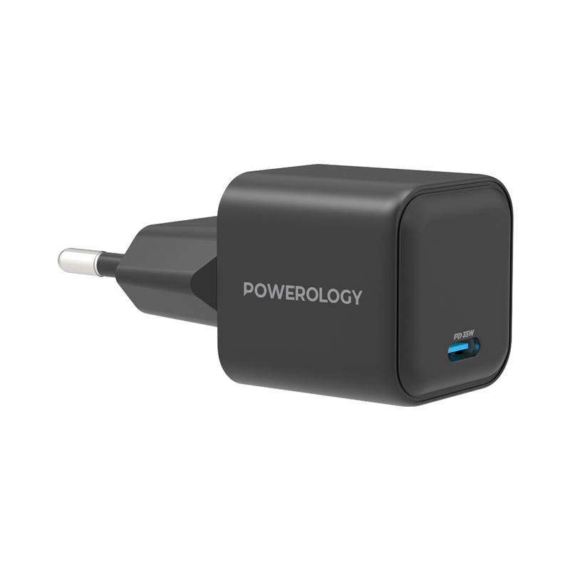 کلگی فست شارژ Powerology P35WSPCEU GaN 3A PD 35W