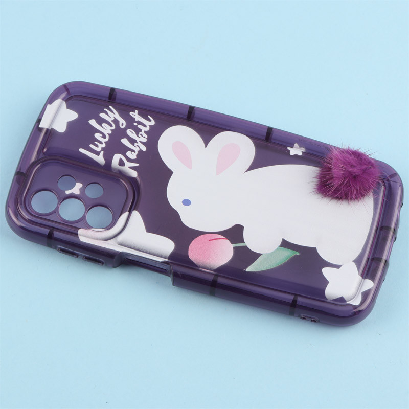 قاب متال ژله ای Lucky Rabbit محافظ لنزدار Samsung Galaxy A13 4G