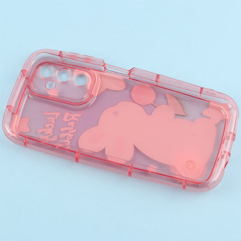 قاب متال ژله ای Lucky Rabbit محافظ لنزدار Samsung Galaxy A14 4G / A14 5G