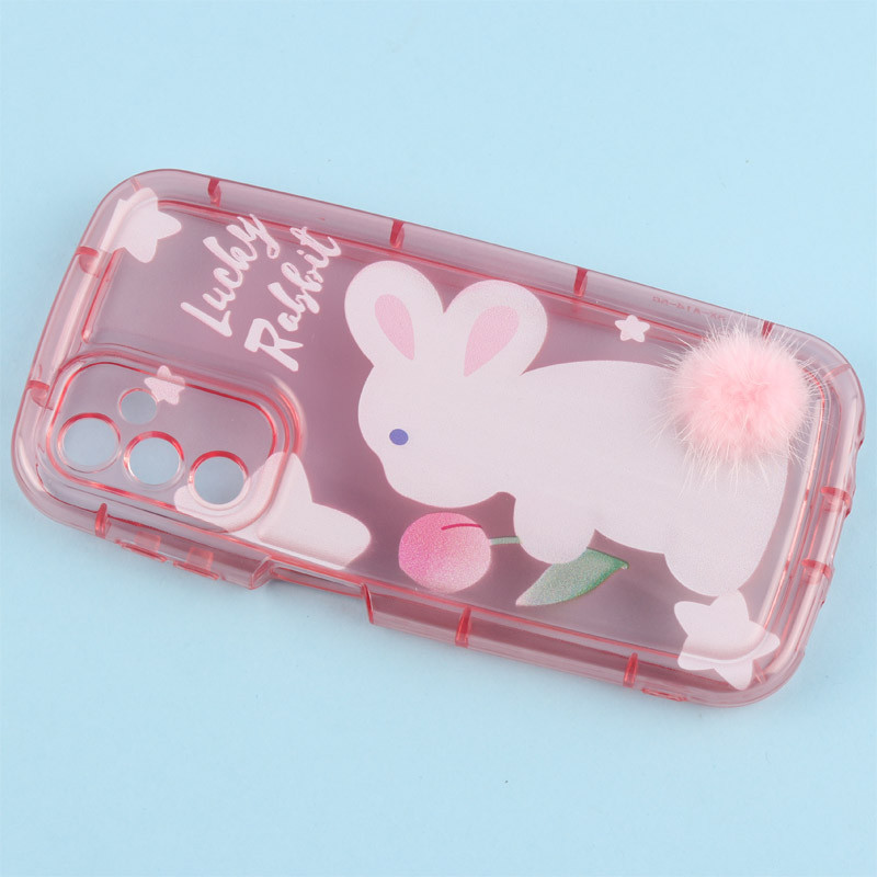 قاب متال ژله ای Lucky Rabbit محافظ لنزدار Samsung Galaxy A14 4G / A14 5G