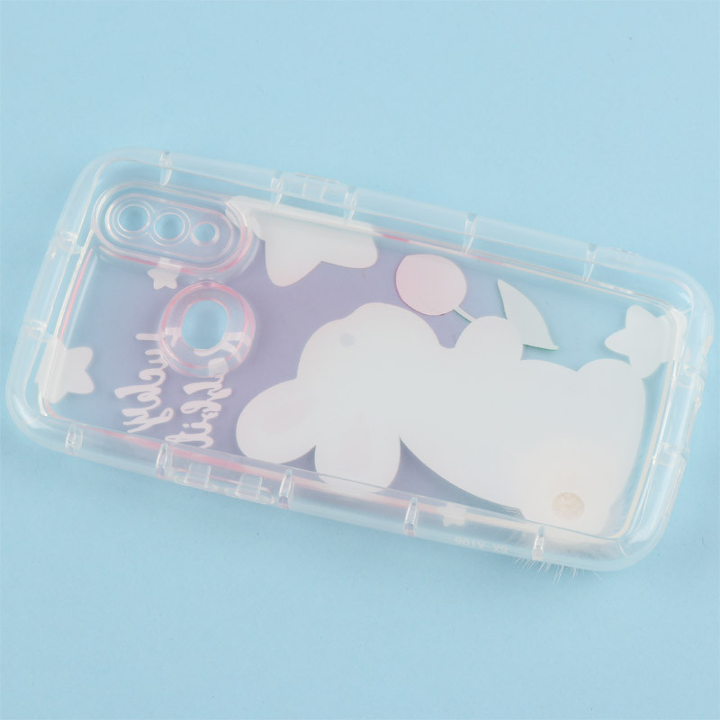 قاب متال ژله ای Lucky Rabbit محافظ لنزدار Samsung Galaxy A10s