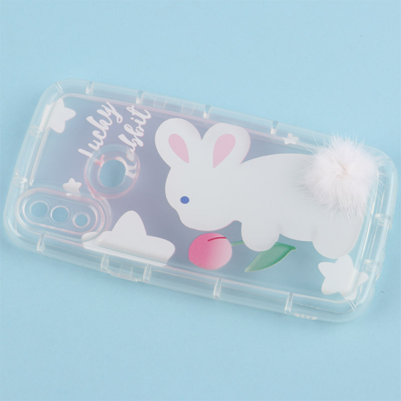قاب متال ژله ای Lucky Rabbit محافظ لنزدار Samsung Galaxy A10s