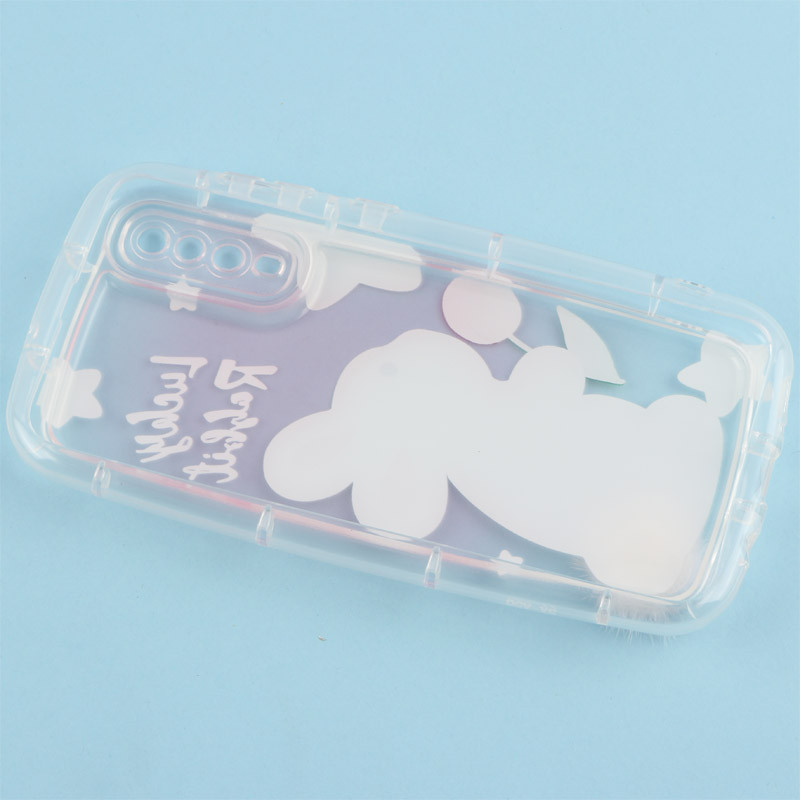 قاب متال ژله ای Lucky Rabbit محافظ لنزدار Samsung Galaxy A30s