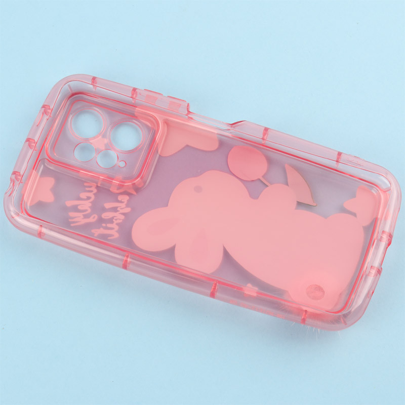 قاب متال ژله ای Lucky Rabbit محافظ لنزدار Xiaomi Redmi Note 12 4G