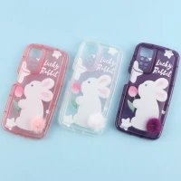 قاب متال ژله ای Lucky Rabbit محافظ لنزدار Xiaomi Redmi Note 12 Pro 4G