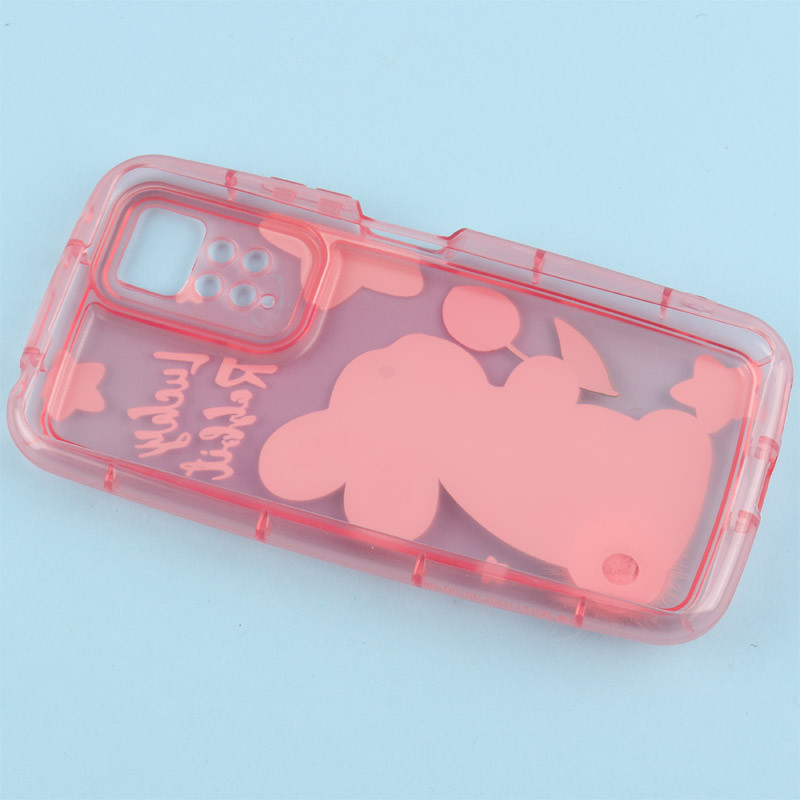 قاب متال ژله ای Lucky Rabbit محافظ لنزدار Xiaomi Redmi Note 12 Pro 4G