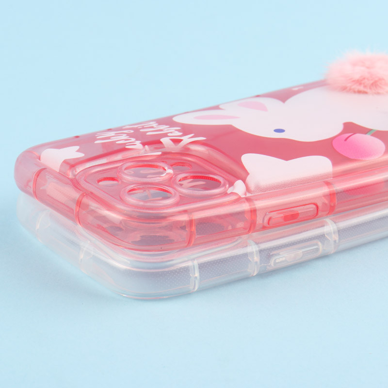 قاب متال ژله ای Lucky Rabbit محافظ لنزدار iPhone 13 Pro Max