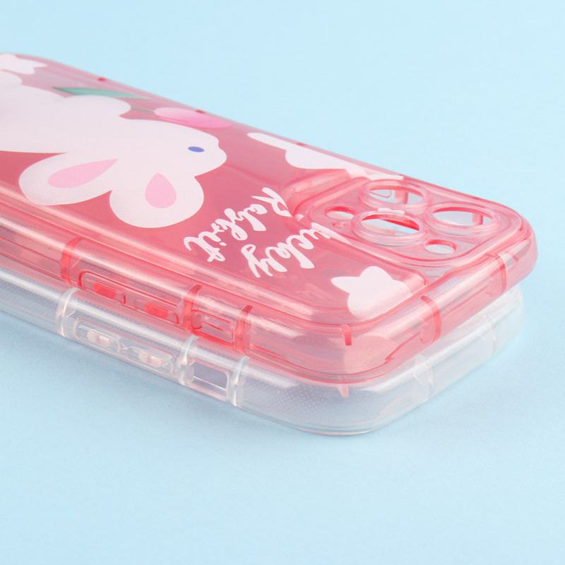 قاب متال ژله ای Lucky Rabbit محافظ لنزدار iPhone 13 Pro Max