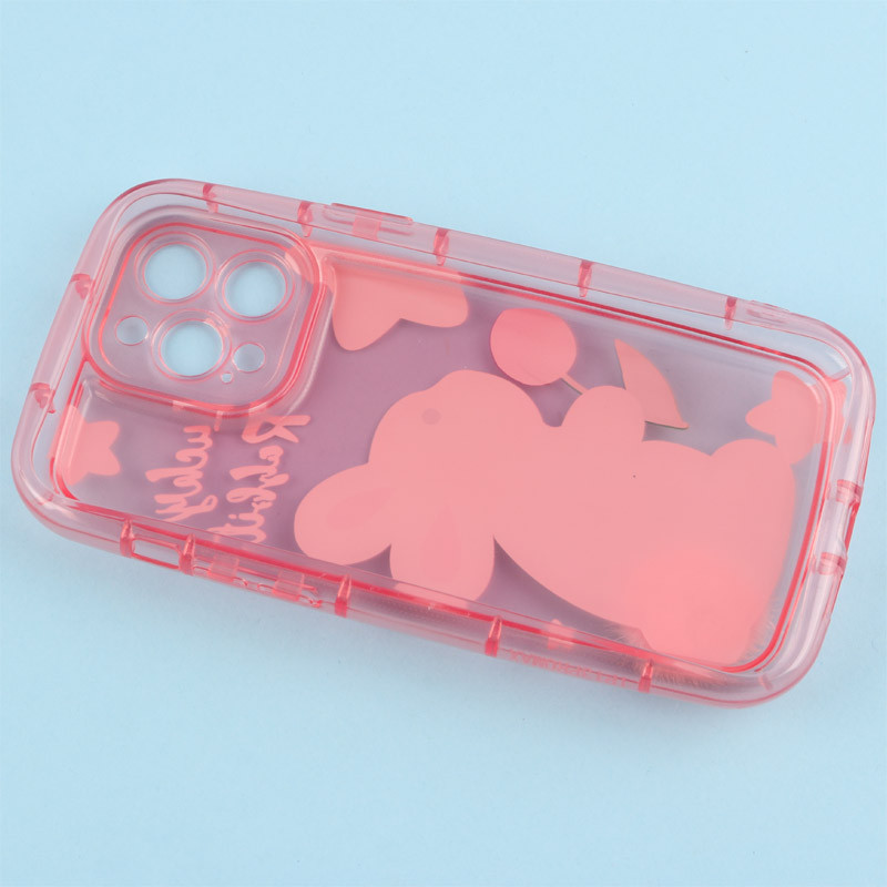 قاب متال ژله ای Lucky Rabbit محافظ لنزدار iPhone 13 Pro Max