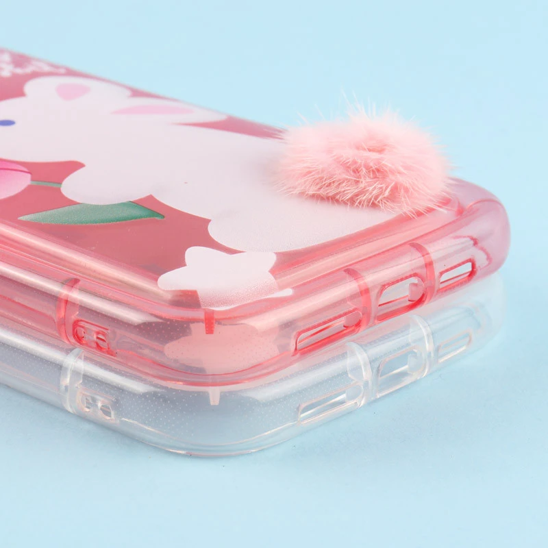قاب متال ژله ای Lucky Rabbit محافظ لنزدار iPhone 13 Pro Max