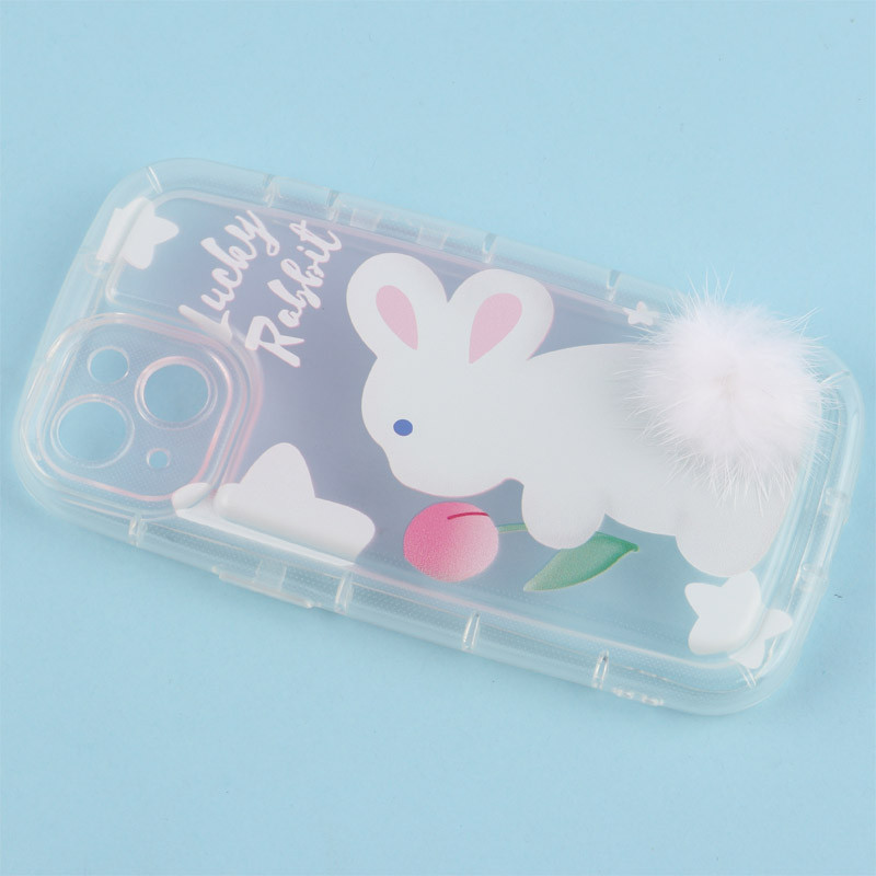قاب متال ژله ای Lucky Rabbit محافظ لنزدار iPhone 13