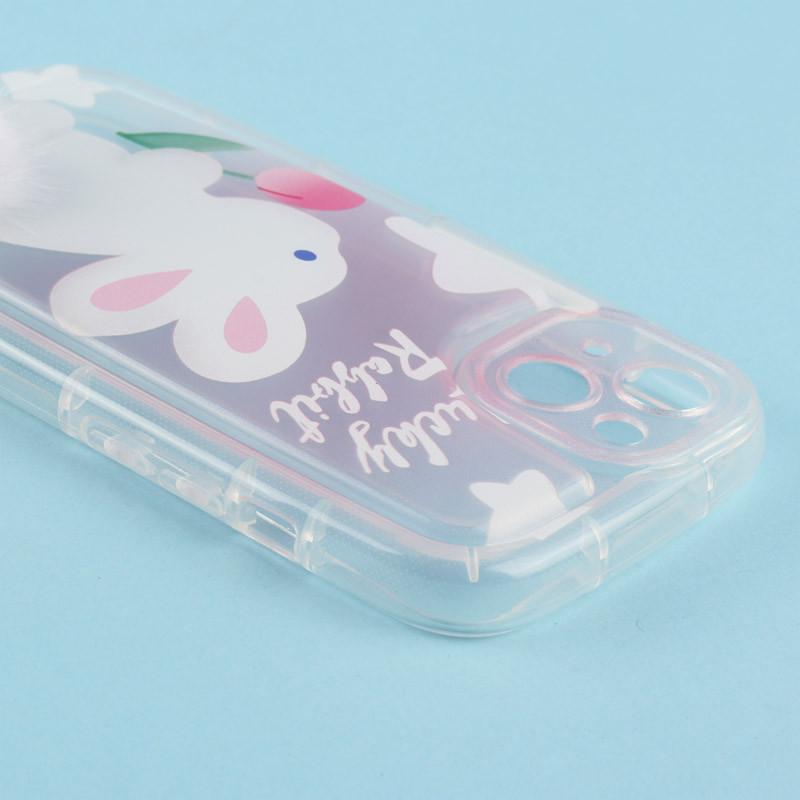 قاب متال ژله ای Lucky Rabbit محافظ لنزدار iPhone 13